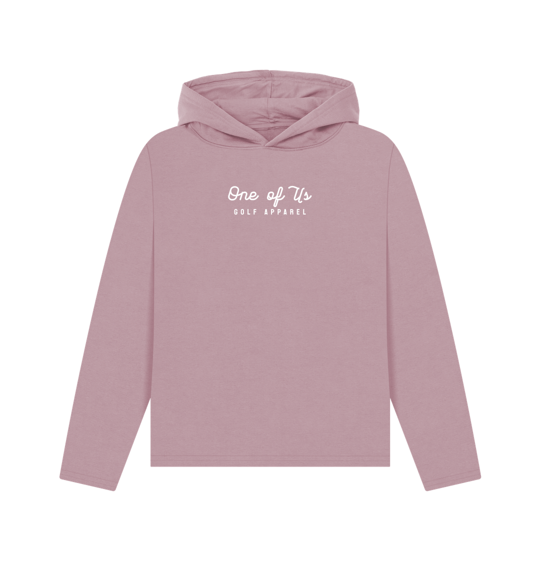 Mauve Printed Hoody