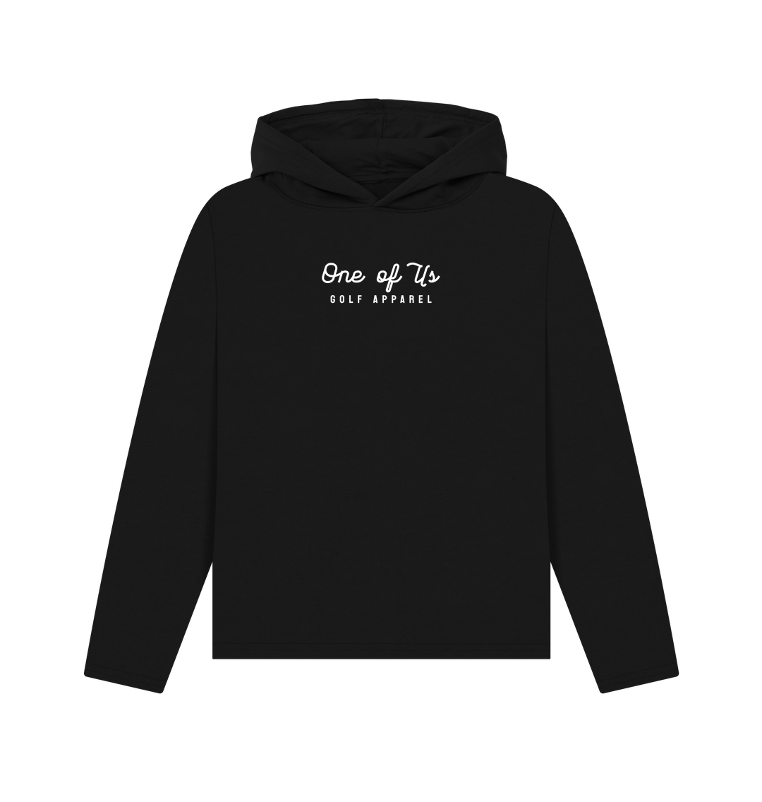 Black Printed Hoody
