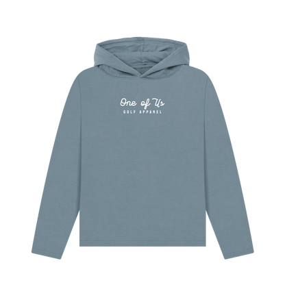 Stone Blue Printed Hoody