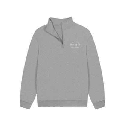 Athletic Grey Printed Sweater Front