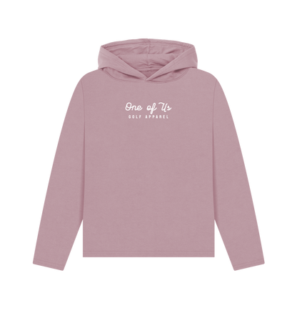 Mauve Printed Hoody